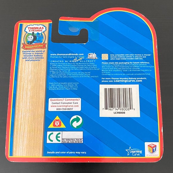 Learning Curve Thomas & Friends Wooden Railway RHENEAS #LC98008 *RARE* 2008 - Picture 12 of 15